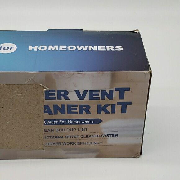 Long Flexible Brush Dyer Vent Lint Cleaning Kit Hose Dryer Vent Lint Remover - Picture 5 of 11